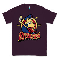 Plum peoria rivermen Classic Tee - linhVisuals
