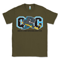 Army Green quad city storm Classic Tee - linhVisuals