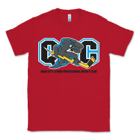Red quad city storm Classic Tee - linhVisuals
