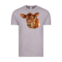 Vintage Zinc red angus calf face Vintage Tee - LillyAllenDesigns