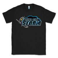 Black quad city storm Classic Tee - linhVisuals