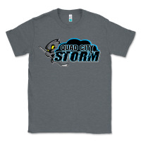 Charcoal Heather quad city storm Classic Tee - linhVisuals