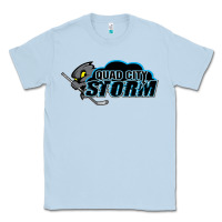 Dusty Blue quad city storm Classic Tee - linhVisuals