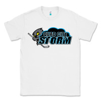 White quad city storm Classic Tee - linhVisuals