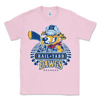Bubblegum Pink roanoke rail yard dawgs Classic Tee - linhVisuals
