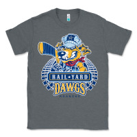 Charcoal Heather roanoke rail yard dawgs Classic Tee - linhVisuals
