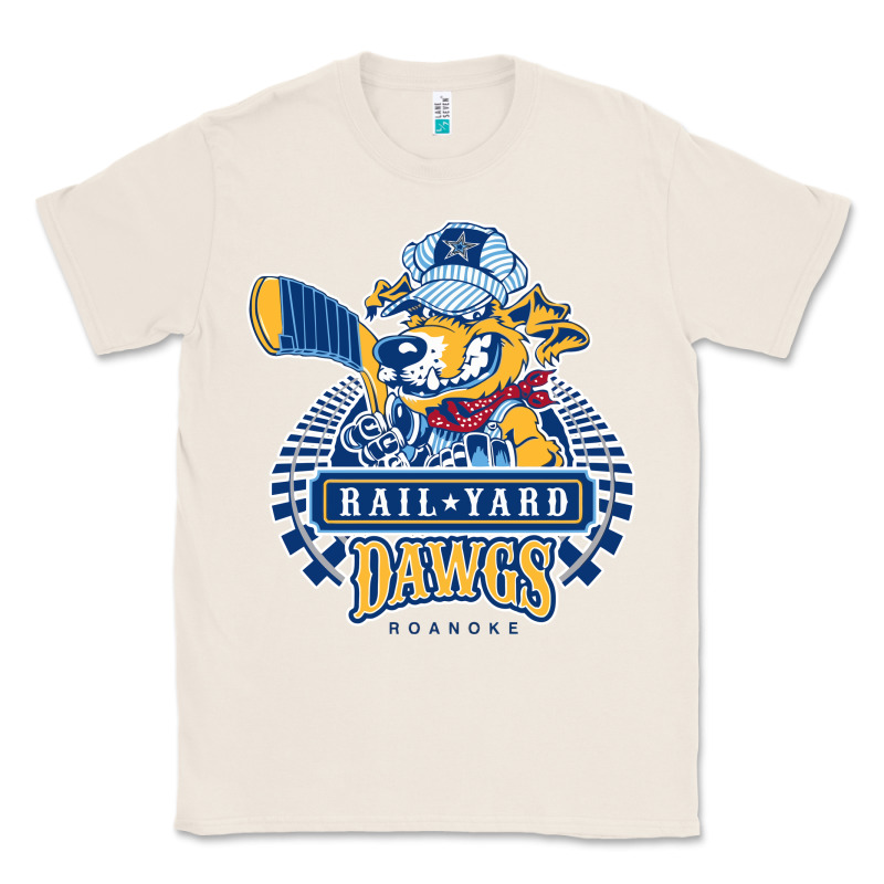 Roanoke Rail Yard Dawgs Classic Tee by linhVisuals | Teevron
