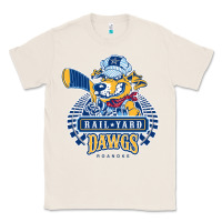 Natural roanoke rail yard dawgs Classic Tee - linhVisuals