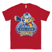 Red roanoke rail yard dawgs Classic Tee - linhVisuals