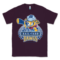 Plum roanoke rail yard dawgs Classic Tee - linhVisuals