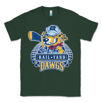 Sports Green roanoke rail yard dawgs Classic Tee - linhVisuals