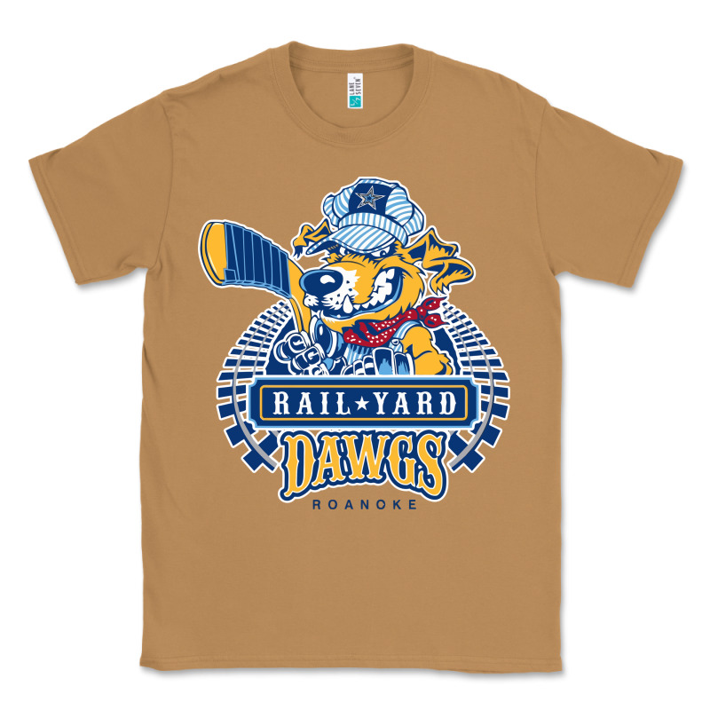 Roanoke Rail Yard Dawgs Classic Tee by linhVisuals | Teevron
