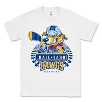 White roanoke rail yard dawgs Classic Tee - linhVisuals