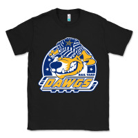 Black roanoke rail yard dawgs Classic Tee - linhVisuals