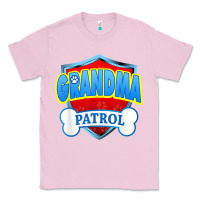 Bubblegum Pink funny grandma patrol   dog mom, dad for men women t shirt Classic Tee - linhVisuals