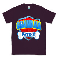 Plum funny grandma patrol   dog mom, dad for men women t shirt Classic Tee - linhVisuals