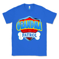 True Royal funny grandma patrol   dog mom, dad for men women t shirt Classic Tee - linhVisuals