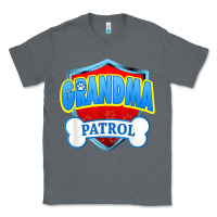 Charcoal Heather funny grandma patrol   dog mom, dad for men women t shirt Classic Tee - linhVisuals