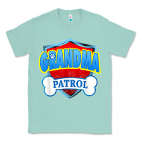 Seafoam funny grandma patrol   dog mom, dad for men women t shirt Classic Tee - linhVisuals