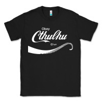 Black Obey Cthulhu Classic Tee - linhVisuals