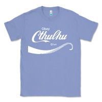 Colony Blue Obey Cthulhu Classic Tee - linhVisuals