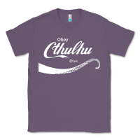 Lavender Obey Cthulhu Classic Tee - linhVisuals