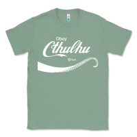 Sage Obey Cthulhu Classic Tee - linhVisuals