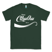 Sports Green Obey Cthulhu Classic Tee - linhVisuals