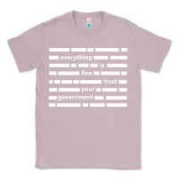 Lilac Everything is fine trust your government Classic Tee - linhVisuals