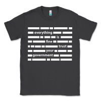 Smoke Everything is fine trust your government Classic Tee - linhVisuals