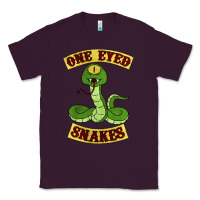 Plum one eyed snakes Classic Tee - linhVisuals