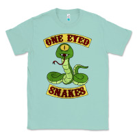 Seafoam one eyed snakes Classic Tee - linhVisuals