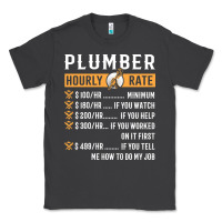Smoke funny plumber gifts   plumber hourly rate hoodie Classic Tee - linhVisuals