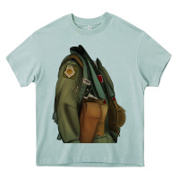 Arona english pointer airforce Heavy Core Tee - RanaPortraitStore