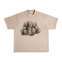 French Oak brown flowered cactus Urban Heavy Tee - LillyAllenDesigns