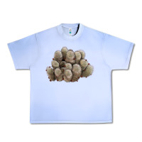 Grape Ice brown flowered cactus Urban Heavy Tee - LillyAllenDesigns