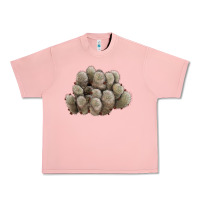 Salmon brown flowered cactus Urban Heavy Tee - LillyAllenDesigns