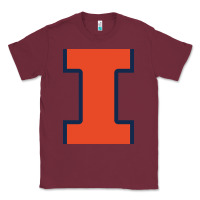 Burgundy Illinois Fighting Illini, Merch Classic Tee - linhVisuals