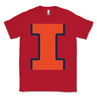 Red Illinois Fighting Illini, Merch Classic Tee - linhVisuals