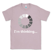 Lilac funny programmer i'm thinking t shirt Classic Tee - linhVisuals