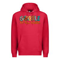 Cardinal gobble till you wobble Premium Hoodie - BarkalooDesign