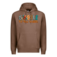 Chestnut gobble till you wobble Premium Hoodie - BarkalooDesign