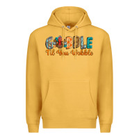 Mustard gobble till you wobble Premium Hoodie - BarkalooDesign