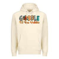 Sandshell gobble till you wobble Premium Hoodie - BarkalooDesign