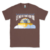 Chestnut funny snow plow driver shirt   gift for snowplow drivers t shirt Classic Tee - linhVisuals