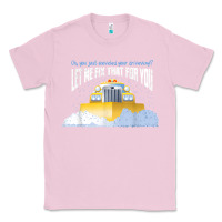 Bubblegum Pink funny snow plow driver shirt   gift for snowplow drivers t shirt Classic Tee - linhVisuals