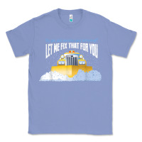 Colony Blue funny snow plow driver shirt   gift for snowplow drivers t shirt Classic Tee - linhVisuals