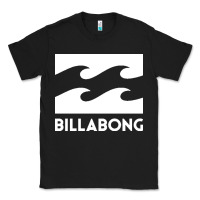 Black BILLABONG WAVE Classic Tee - linhVisuals