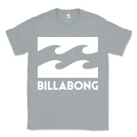 Heather Grey BILLABONG WAVE Classic Tee - linhVisuals