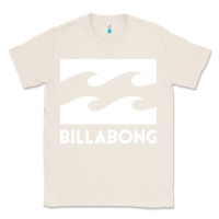 Natural BILLABONG WAVE Classic Tee - linhVisuals